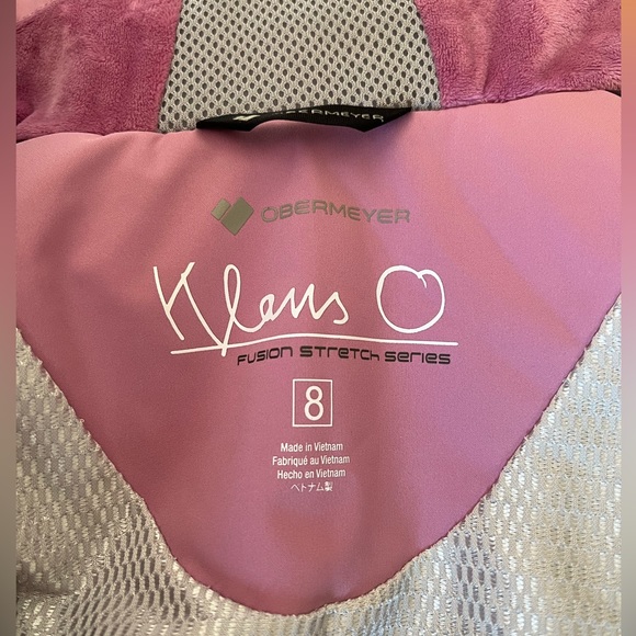 Obermeyer Malaki pink Ski Jacket size 8 - Picture 3 of 8